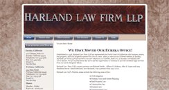 Desktop Screenshot of harlandlaw.net