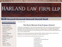 Tablet Screenshot of harlandlaw.net